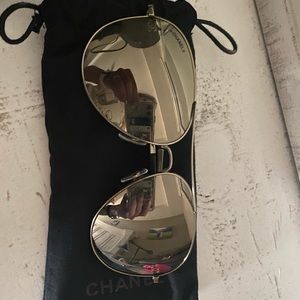 Chanel sunglasses pilot